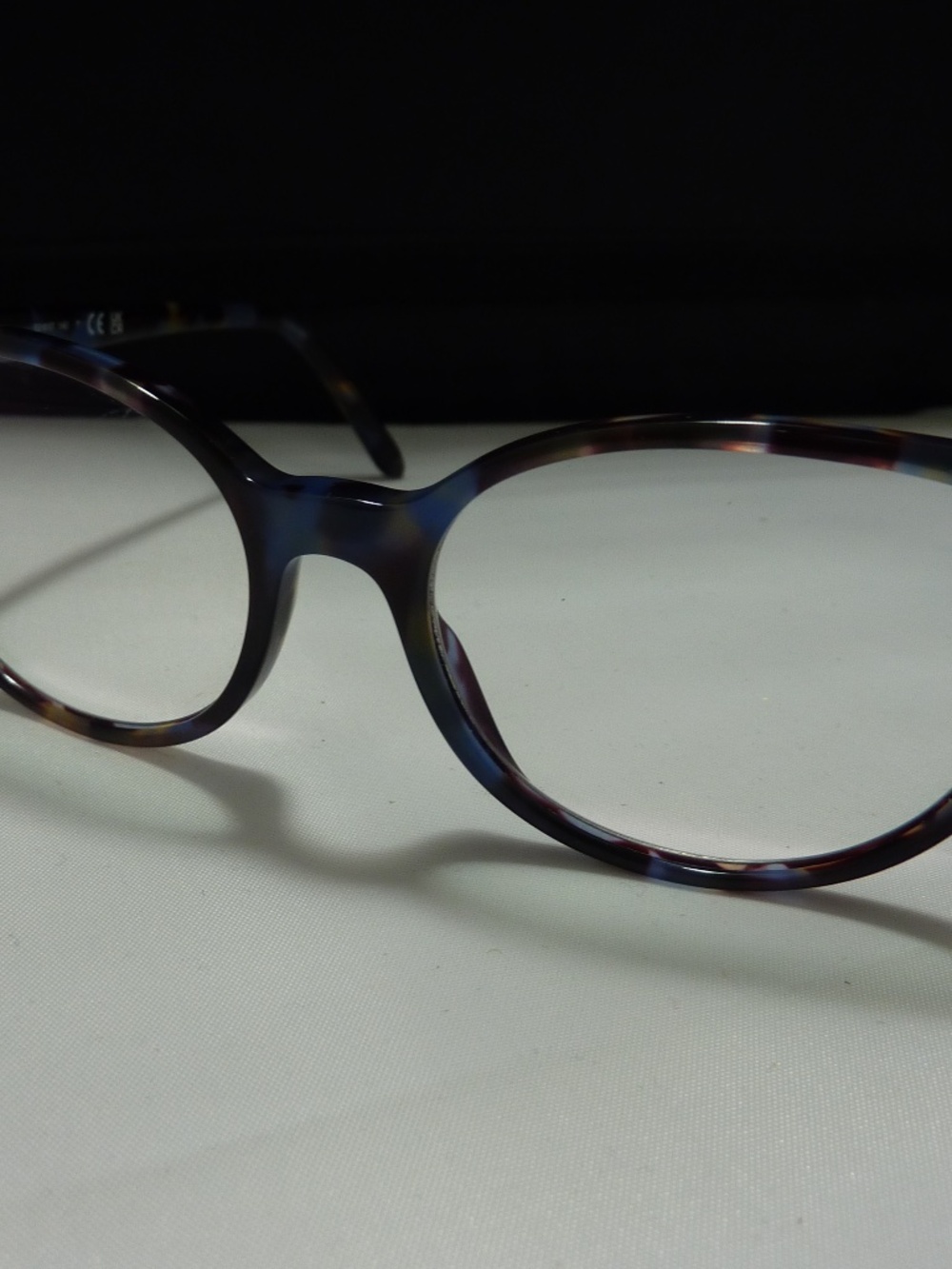 Blue Tortoise Eyeglass Frames 52-17-140  A32095 Womens  USED